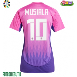 Tyskland Jamal Musiala #10 Bortatröja Kvinnor EM 2024 Kortärmad